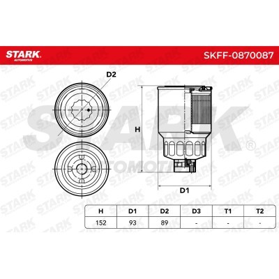 Kraftstofffilter Stark SKFF-0870087 SKFF-0870087 - foto 5