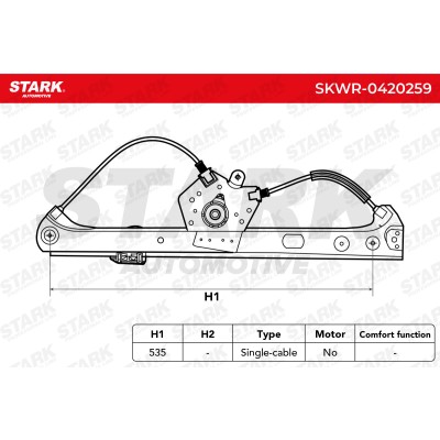 Fensterheber Stark SKWR-0420259 SKWR-0420259 - foto 6