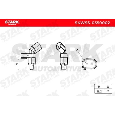 ABS Sensor Stark SKWSS-0350002 SKWSS-0350002 - foto 5