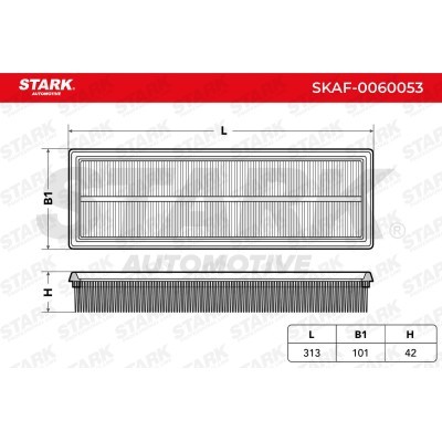 Luftfilter Stark SKAF-0060053 SKAF-0060053 - foto 3