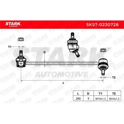 Stabilisator Stange Stark SKST-0230728 SKST-0230728 - foto 6