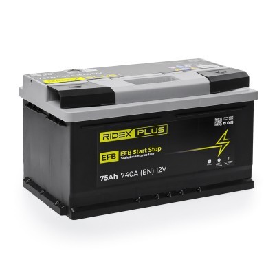 Autobatterie RIDEX 1S0028P 1S0028P - foto 2