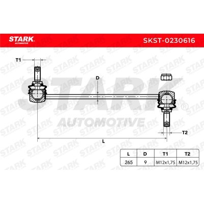 Stabilisator Stange Stark SKST-0230616 SKST-0230616 - foto 6