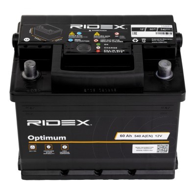 Autobatterie RIDEX 1S0003 1S0003 - foto 7