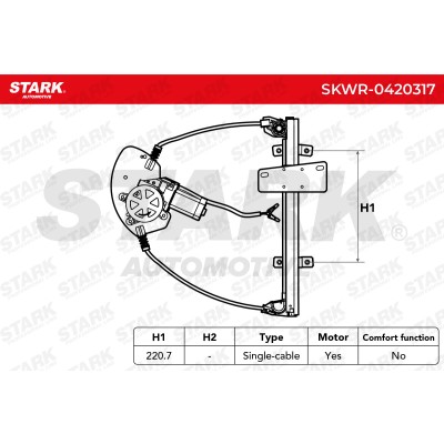 Fensterheber Stark SKWR-0420317 SKWR-0420317 - foto 6