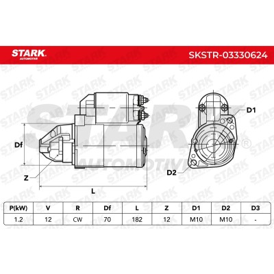 Anlasser Stark SKSTR-03330624 SKSTR-03330624 - foto 6