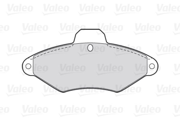 Bremsbeläge Satz VALEO 301031 301031 - foto 2