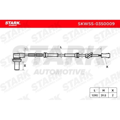 ABS Sensor Stark SKWSS-0350009 SKWSS-0350009 - foto 3