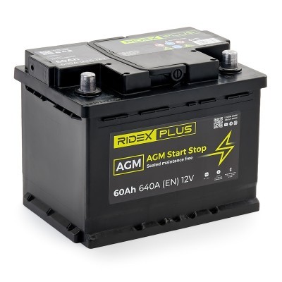 Autobatterie RIDEX 1S0037P 1S0037P - foto 3