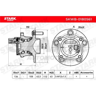 Radlager Stark SKWB-0180561 SKWB-0180561 - foto 3