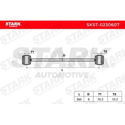 Stabilisator Stange Stark SKST-0230607 SKST-0230607 - foto 5