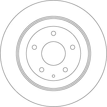 Bremsscheibe TRW DF8053 DF8053 - foto 2