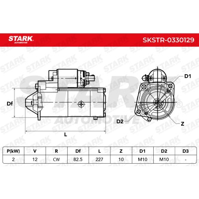 Anlasser Stark SKSTR-0330129 SKSTR-0330129 - foto 7