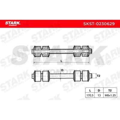 Stabilisator Stange Stark SKST-0230629 SKST-0230629 - foto 2