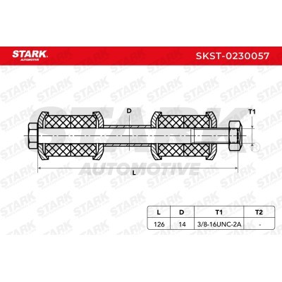 Stabilisator Stange Stark SKST-0230057 SKST-0230057 - foto 6