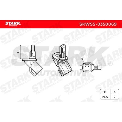 ABS Sensor Stark SKWSS-0350069 SKWSS-0350069 - foto 4