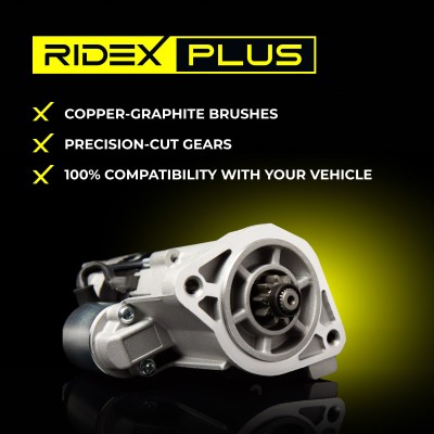 Anlasser RIDEX 2S0009P 2S0009P - foto 10