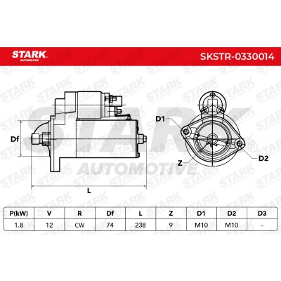 Anlasser Stark SKSTR-0330014 SKSTR-0330014 - foto 7