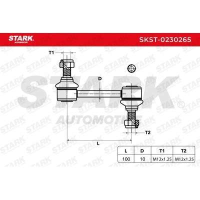 Stabilisator Stange Stark SKST-0230265 SKST-0230265 - foto 5