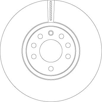 Bremsscheibe TRW DF4549 DF4549 - foto 2
