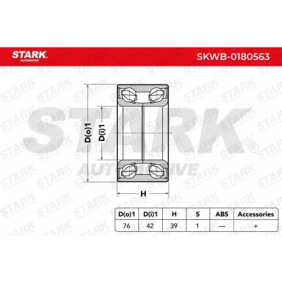 Radlager Stark SKWB-0180563 SKWB-0180563 - foto 3