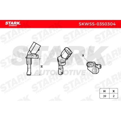 ABS Sensor Stark SKWSS-0350304 SKWSS-0350304 - foto 6
