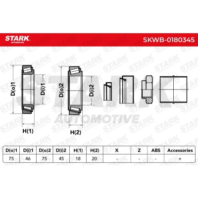 Radlager Stark SKWB-0180345 SKWB-0180345 - foto 3