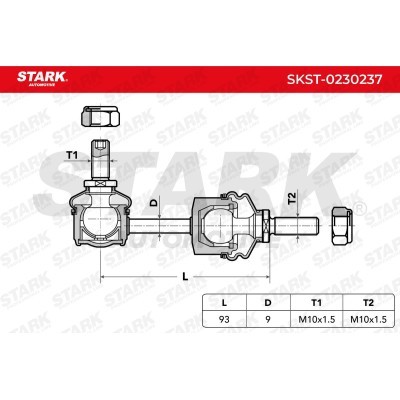 Stabilisator Stange Stark SKST-0230237 SKST-0230237 - foto 4