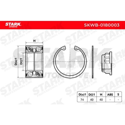 Radlager Stark SKWB-0180003 SKWB-0180003 - foto 5