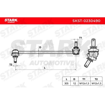 Stabilisator Stange Stark SKST-0230490 SKST-0230490 - foto 3