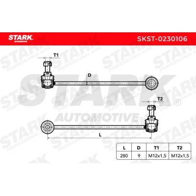 Stabilisator Stange Stark SKST-0230106 SKST-0230106 - foto 4