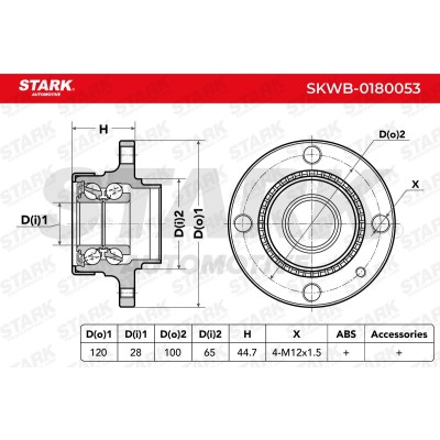 Radlager Stark SKWB-0180053 SKWB-0180053 - foto 5