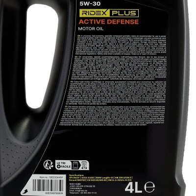 Motoröl RIDEX 1862O0446P 1862O0446P - foto 5