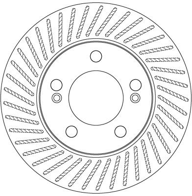 Bremsscheibe TRW DF6205 DF6205 - foto 2