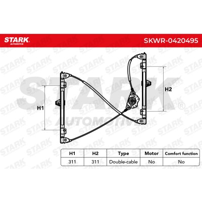 Fensterheber Stark SKWR-0420495 SKWR-0420495 - foto 5