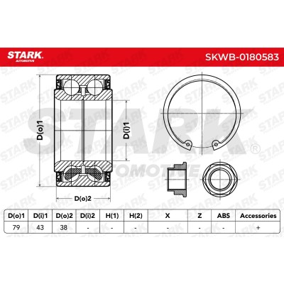 Radlager Stark SKWB-0180583 SKWB-0180583 - foto 3