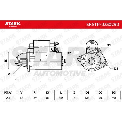 Anlasser Stark SKSTR-0330290 SKSTR-0330290 - foto 6
