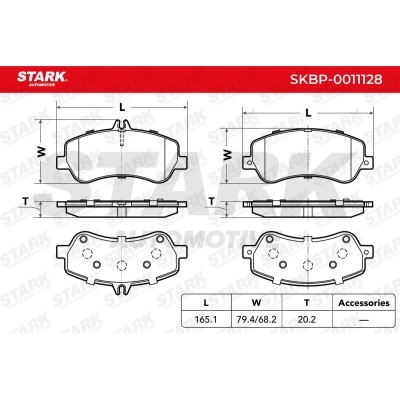 Bremsbeläge Satz Stark SKBP-0011128 SKBP-0011128 - foto 6