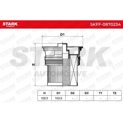 Kraftstofffilter Stark SKFF-0870234 SKFF-0870234 - foto 5