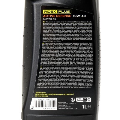 Motoröl RIDEX 1862O0003P 1862O0003P - foto 5