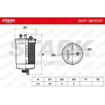 Kraftstofffilter Stark SKFF-0870127 SKFF-0870127 - foto 5