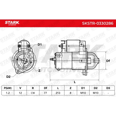 Anlasser Stark SKSTR-0330286 SKSTR-0330286 - foto 5