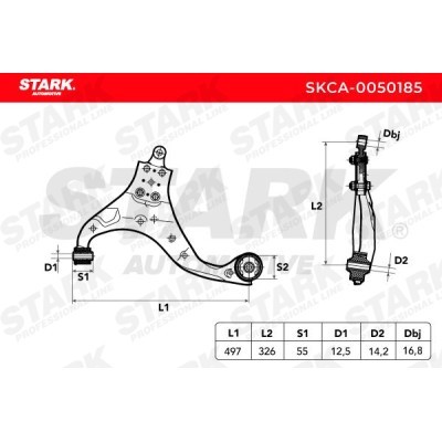 Querlenker Stark SKCA-0050185 SKCA-0050185 - foto 4