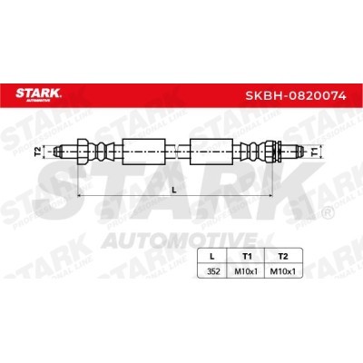 Bremsschlauch Stark SKBH-0820074 SKBH-0820074 - foto 4