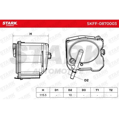 Kraftstofffilter Stark SKFF-0870003 SKFF-0870003 - foto 7