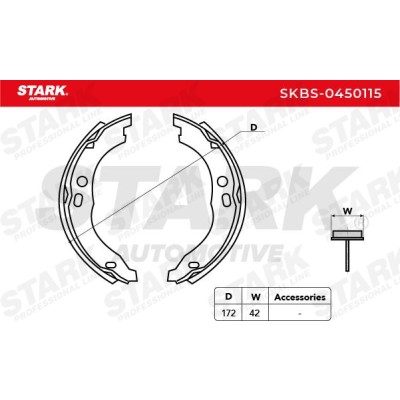 Bremsbeläge Satz Stark SKBS-0450115 SKBS-0450115 - foto 5