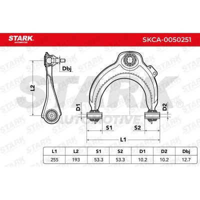 Querlenker Stark SKCA-0050251 SKCA-0050251 - foto 3