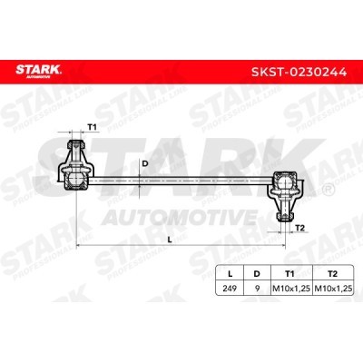 Stabilisator Stange Stark SKST-0230244 SKST-0230244 - foto 2