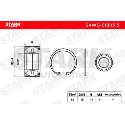 Radlager Stark SKWB-0180319 SKWB-0180319 - foto 5