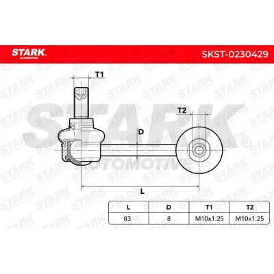 Stabilisator Stange Stark SKST-0230429 SKST-0230429 - foto 7
